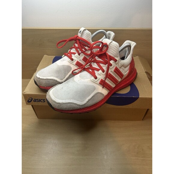 Adidas Ultraboost DNA X Lego Men's White Red Running Shoes Size 7.5 - Picture 4 of 12